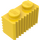 LEGO Yellow Brick 1 x 2 with Grille (2877)