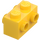 LEGO Yellow Brick 1 x 2 with Studs on Opposite Sides (52107)