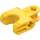 LEGO Yellow Connector 2 x 3 with Ball Socket and Smooth Sides and Rounded Edges (93571)