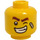 LEGO Yellow Douglas Elton Minifigure Head (Recessed Solid Stud) (3626 / 56174)