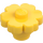 LEGO Yellow Flower 2 x 2 with Solid Stud (98262)