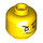 LEGO Yellow Mateo Minifigure Head (Recessed Solid Stud) (3274 / 102968)