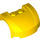 LEGO Yellow Mudgard Bonnet 3 x 4 x 1.3 Curved (98835)