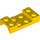 LEGO Yellow Mudguard Plate 2 x 4 with Arch without Hole (3788)