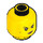 LEGO Yellow Nya as Samurai X Minifigure Head (Recessed Solid Stud) (3626 / 49569)