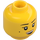 LEGO Yellow Nya as Samurai X Minifigure Head (Recessed Solid Stud) (3626 / 49569)