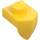 LEGO Yellow Plate 1 x 1 with Downwards Tooth (15070)