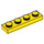 LEGO Yellow Plate 1 x 4 (3710)