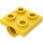 LEGO Yellow Plate 2 x 2 with Hole with Underneath Cross Support (10247)