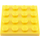 LEGO Yellow Plate 4 x 4 (3031)