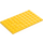 LEGO Yellow Plate 6 x 10 (3033)