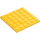 LEGO Yellow Plate 6 x 6 (3958)