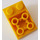 LEGO Yellow Slope 2 x 3 (25°) Inverted with Connections between Studs (2752 / 3747)