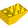 LEGO Yellow Slope 2 x 3 (25°) Inverted without Connections between Studs (3747)