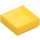 LEGO Yellow Tile 1 x 1 with Groove (3070 / 30039)