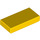 LEGO Yellow Tile 1 x 2 with Groove (3069 / 30070)