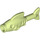 LEGO Yellowish Green Fish (64648)