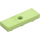 LEGO Yellowish Green Tile 1 x 3 Inverted with Hole (35459)